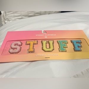 Stoney Clover Lane x Target STUFF letters